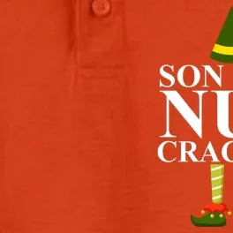 Son Of A Nut Cracker Funny Christmas Dry Zone Grid Performance Polo