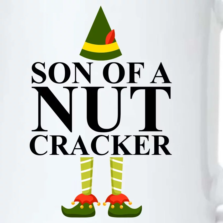 Son Of A Nut Cracker Funny Christmas Black Color Changing Mug