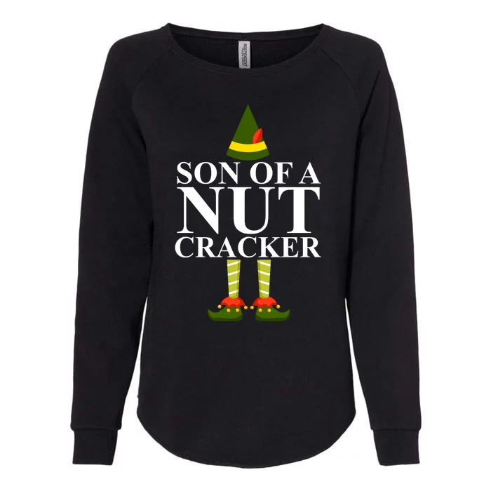 Son Of A Nut Cracker Funny Christmas Womens California Wash Sweatshirt