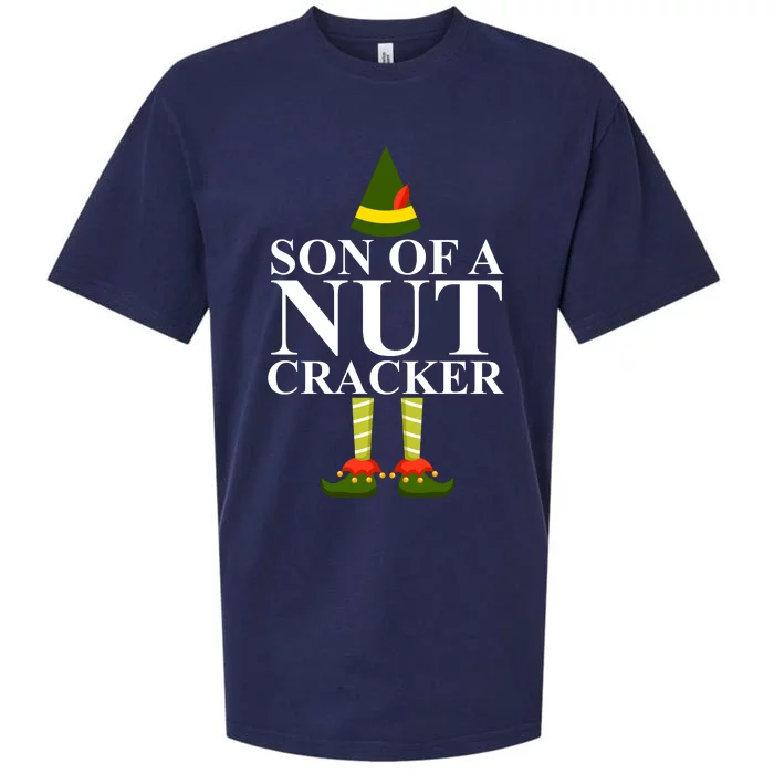 Son Of A Nut Cracker Funny Christmas Sueded Cloud Jersey T-Shirt