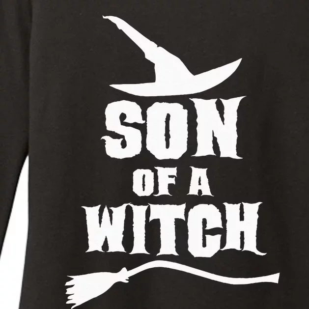 Son Of A Witch Funny Witch Inspired Gifts Womens CVC Long Sleeve Shirt