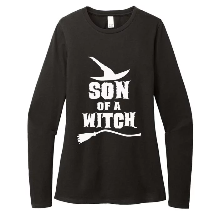 Son Of A Witch Funny Witch Inspired Gifts Womens CVC Long Sleeve Shirt