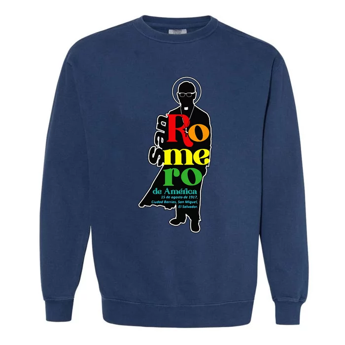 Saint Oscar Arnulfo Romero Garment-Dyed Sweatshirt