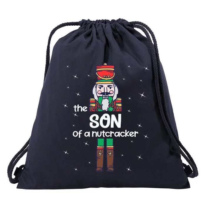 Son Of A Nutcracker Family Matching Funny Pajama Drawstring Bag