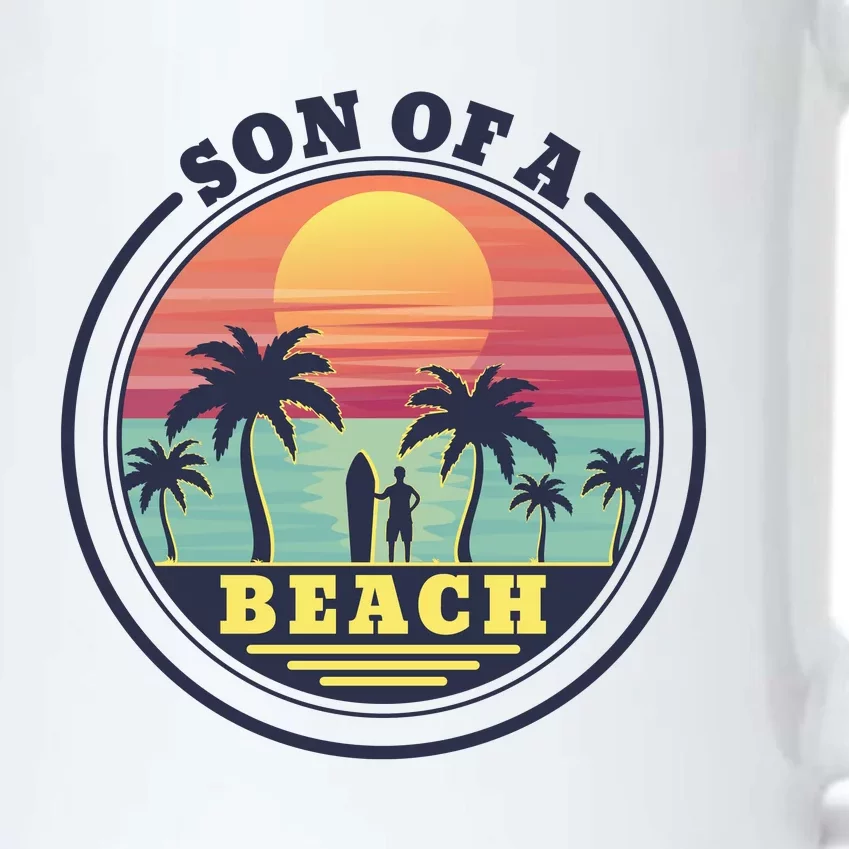 Son of A Beach Black Color Changing Mug