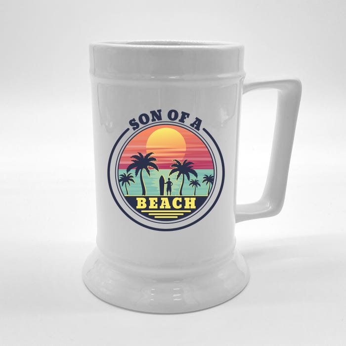 Son of A Beach Front & Back Beer Stein