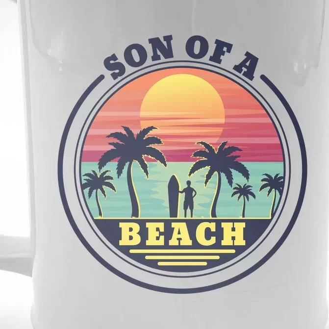 Son of A Beach Front & Back Beer Stein