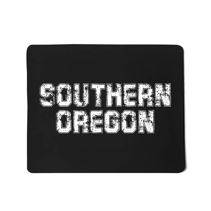 Southern Oregon Athletic Sport College Mousepad