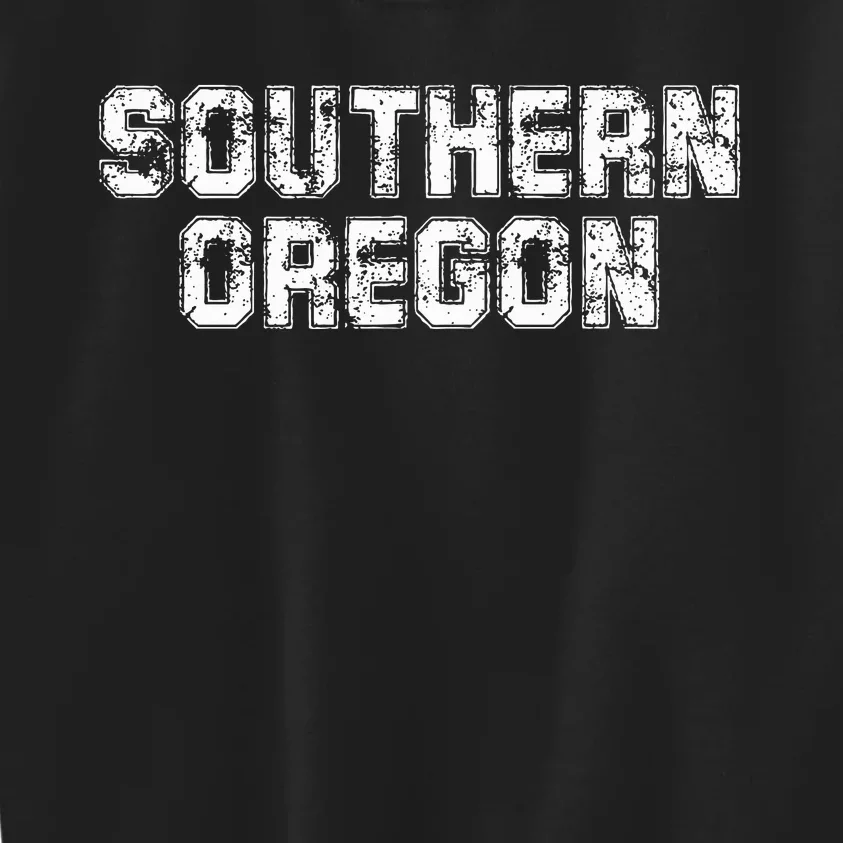 Southern Oregon Athletic Sport College Kids Sweatshirt