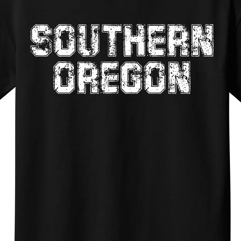 Southern Oregon Athletic Sport College Kids T-Shirt