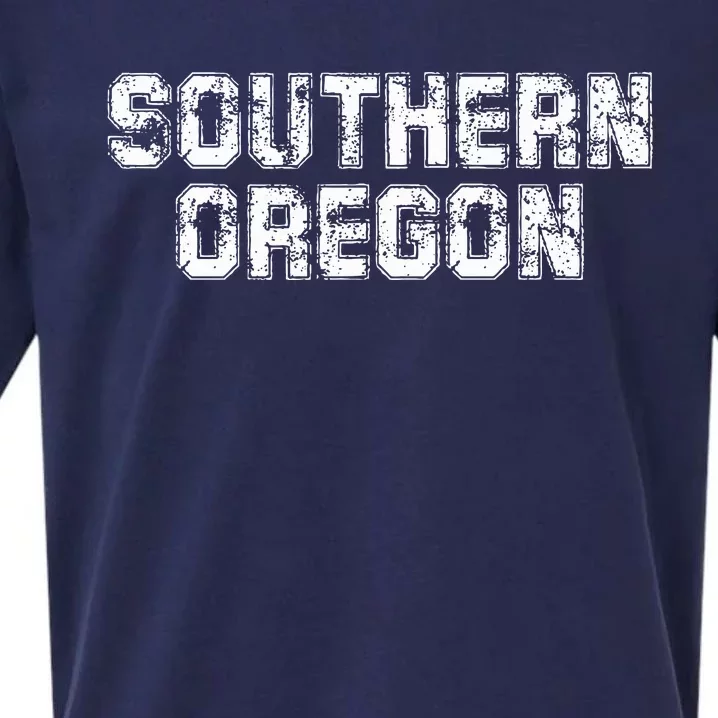 Southern Oregon Athletic Sport College Sueded Cloud Jersey T-Shirt