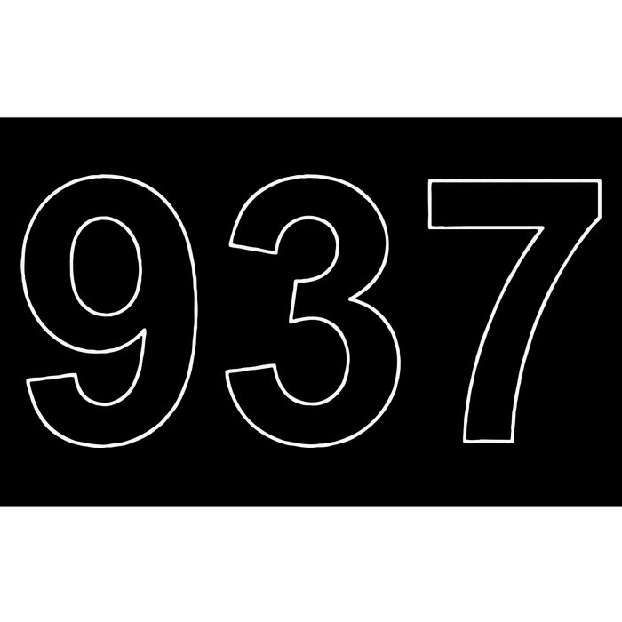 Southwest Ohio Area Code 937 Bumper Sticker