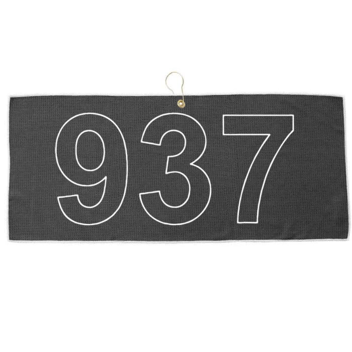 Southwest Ohio Area Code 937 Large Microfiber Waffle Golf Towel