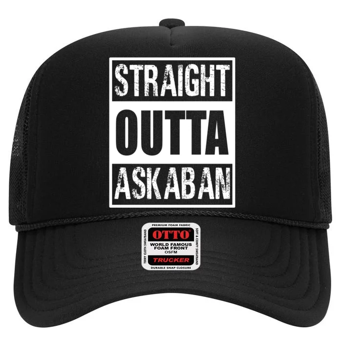 Straight Outta Askaban High Crown Mesh Trucker Hat