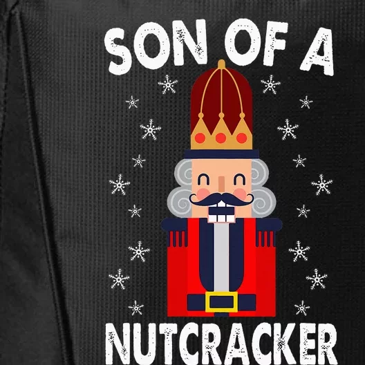 Son Of A Nutcracker Funny Christmas Nutcracker City Backpack