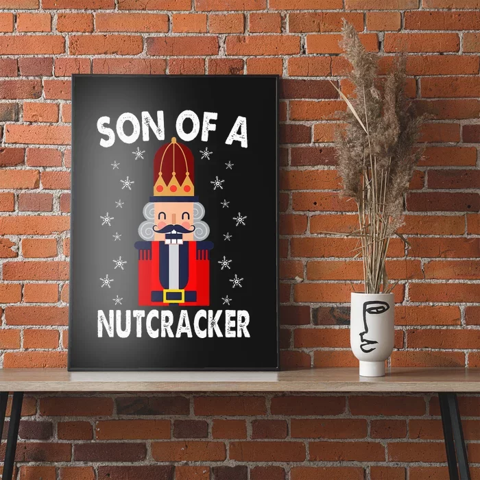 Son Of A Nutcracker Funny Christmas Nutcracker Poster