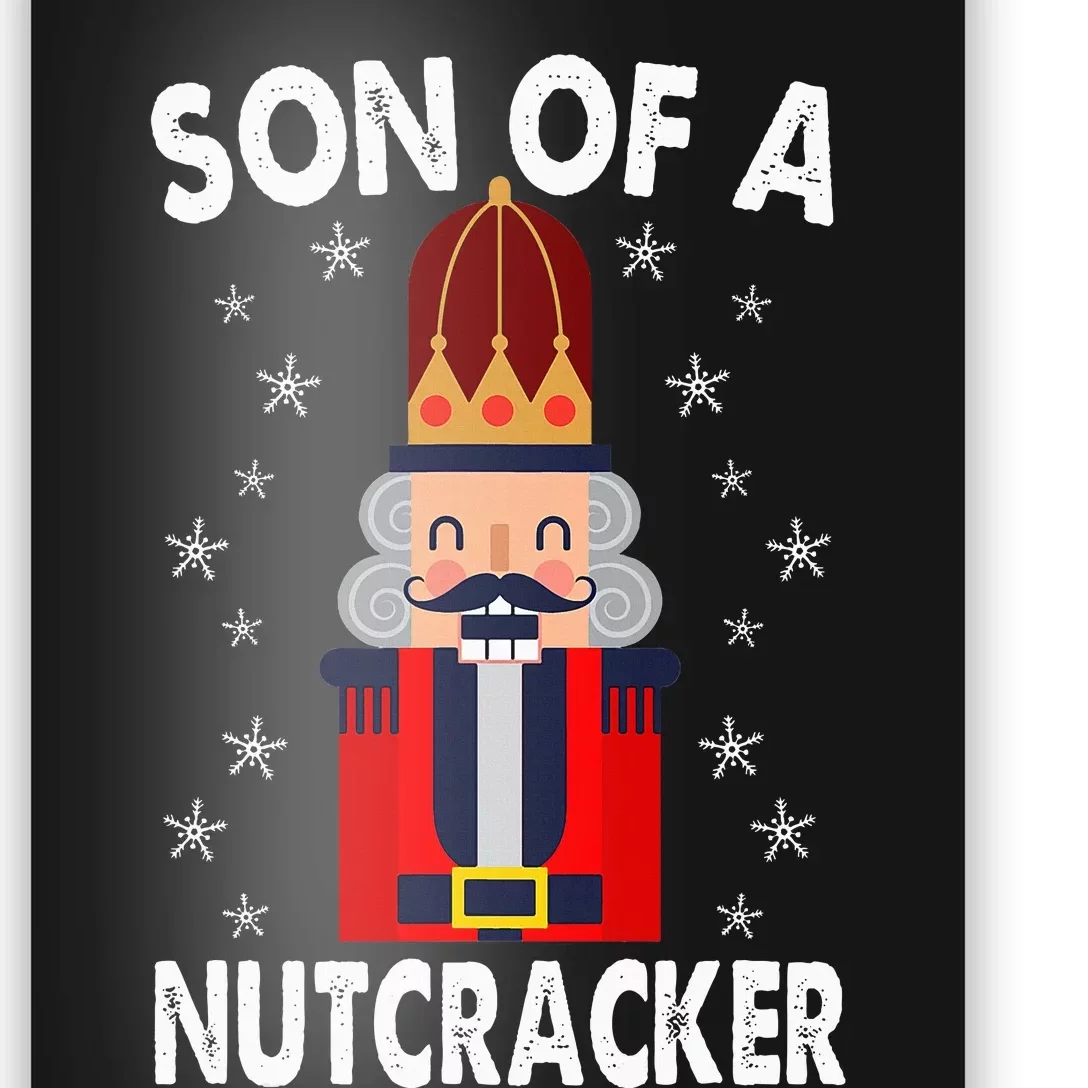 Son Of A Nutcracker Funny Christmas Nutcracker Poster