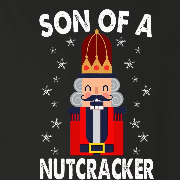 Son Of A Nutcracker Funny Christmas Nutcracker Toddler Long Sleeve Shirt