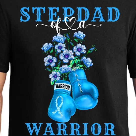 Stepdad Of A Warrior Prostate Cancer Awareness Support Squad Cute Gift Pajama Set