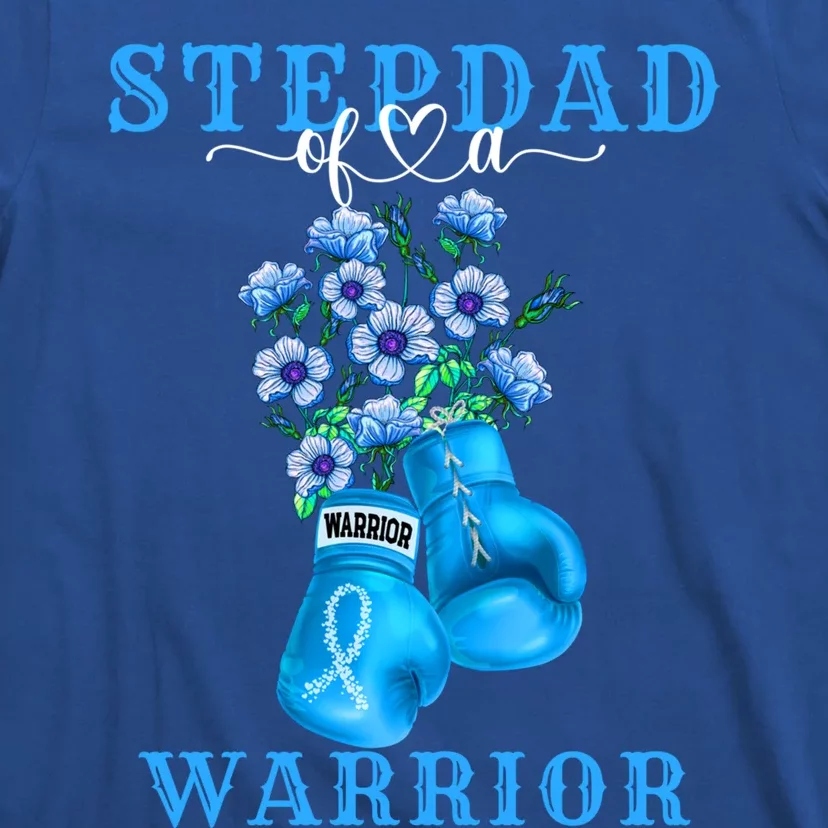 Stepdad Of A Warrior Prostate Cancer Awareness Support Squad Cute Gift T-Shirt