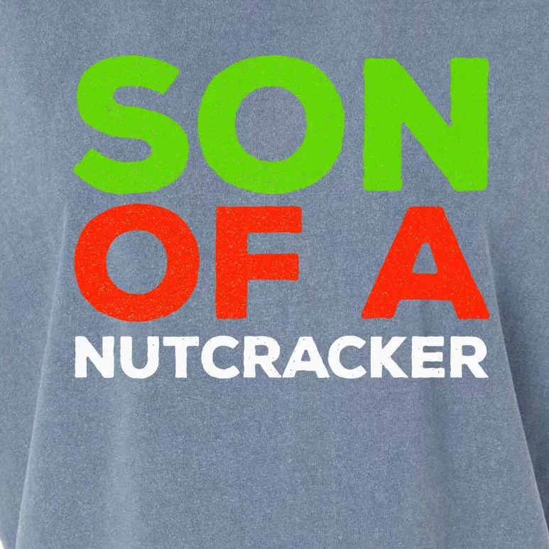 Son Of A Nutcracker Christmas Garment-Dyed Women's Muscle Tee