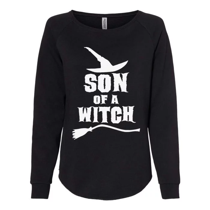 Son Of A Witch Funny Witch Inspired Gifts Womens California Wash Sweatshirt