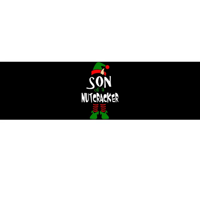 Son Of A Nutcracker Funny Elf Bumper Sticker