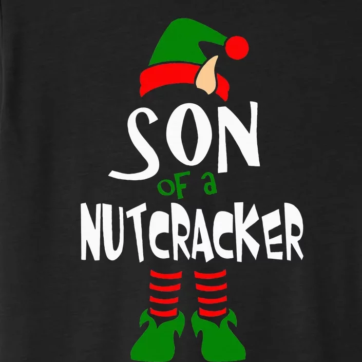 Son Of A Nutcracker Funny Elf ChromaSoft Performance T-Shirt