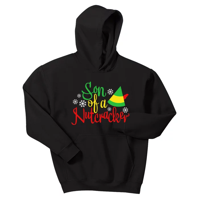 Son Of A Nutcracker Funny Christmas Costume Kids Hoodie