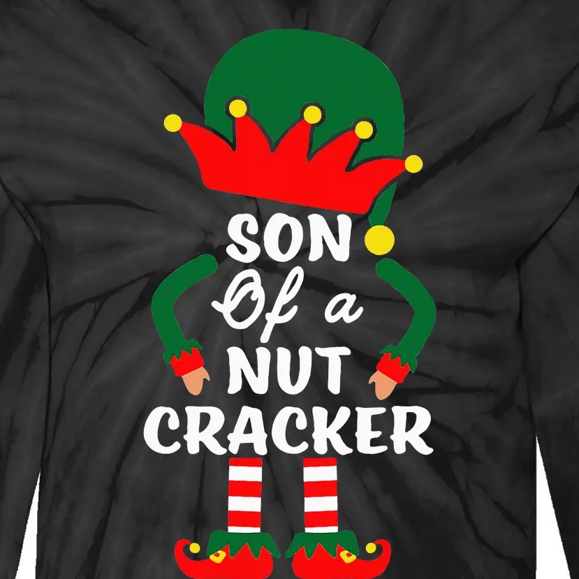 Son Of A Nutcracker Christmas Pajamas For Family Tie-Dye Long Sleeve Shirt