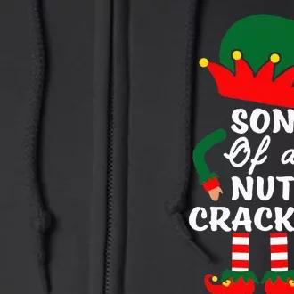 Son Of A Nutcracker Christmas Pajamas For Family Full Zip Hoodie