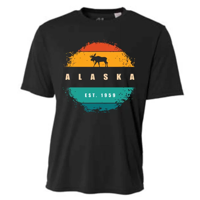 State Of Alaska Cooling Performance Crew T-Shirt