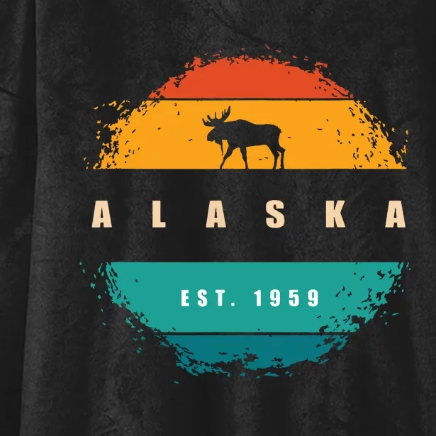 State Of Alaska Hooded Wearable Blanket