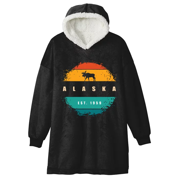 State Of Alaska Hooded Wearable Blanket