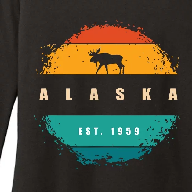 State Of Alaska Womens CVC Long Sleeve Shirt