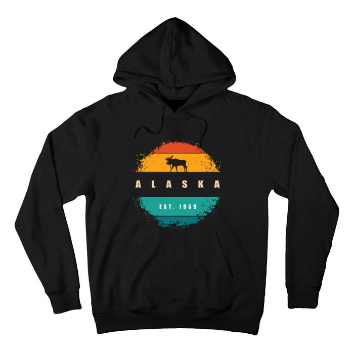 State Of Alaska Tall Hoodie