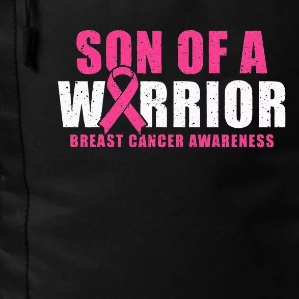 Son Of A Warrior Breast Cancer Awareness Daily Commute Backpack