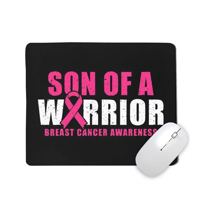 Son Of A Warrior Breast Cancer Awareness Mousepad