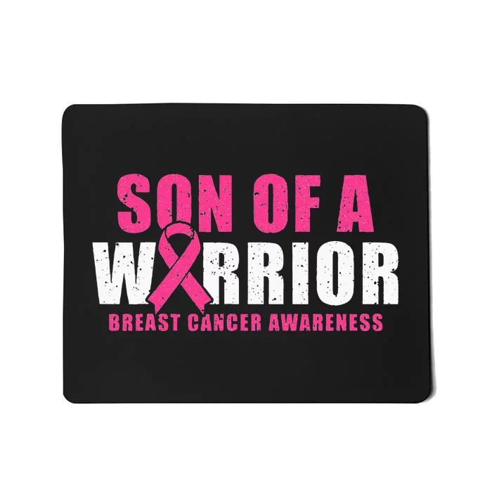 Son Of A Warrior Breast Cancer Awareness Mousepad