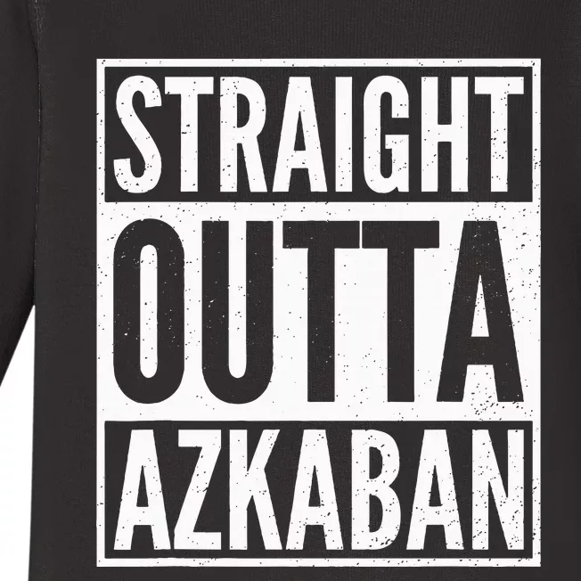 Straight Outta Azkaban Baby Long Sleeve Bodysuit