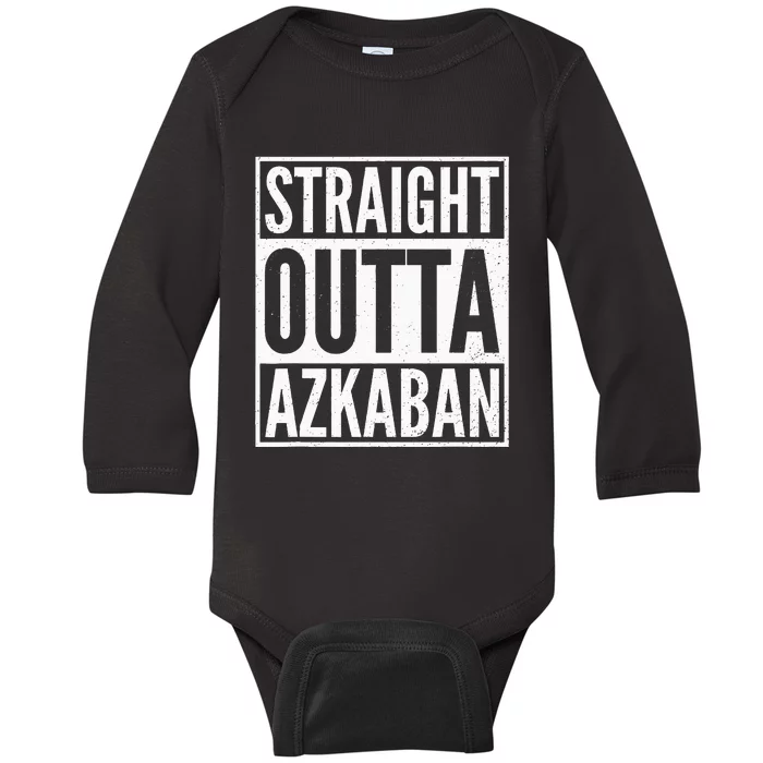 Straight Outta Azkaban Baby Long Sleeve Bodysuit