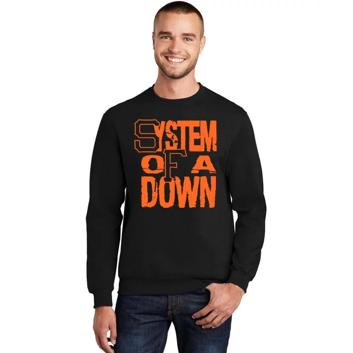 System Of A Down Sf Stacked Logo Tall Sweatshirt