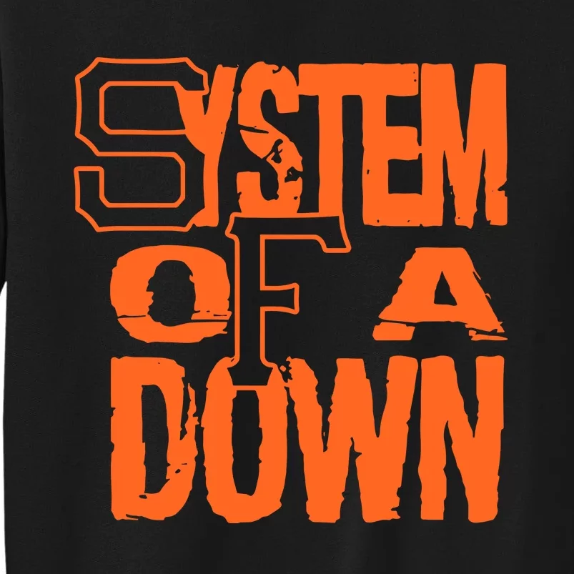 System Of A Down Sf Stacked Logo Tall Sweatshirt