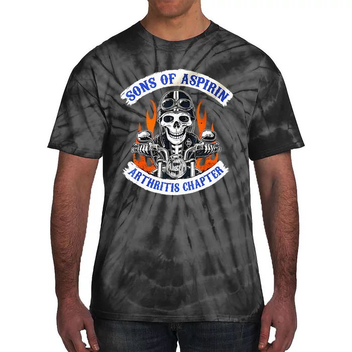 Sons Of Aspirin Arthritis Chapter For Funny Biker Tie-Dye T-Shirt