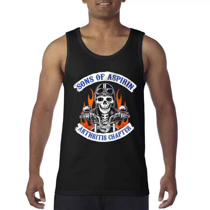 Sons Of Aspirin Arthritis Chapter For Funny Biker Tank Top