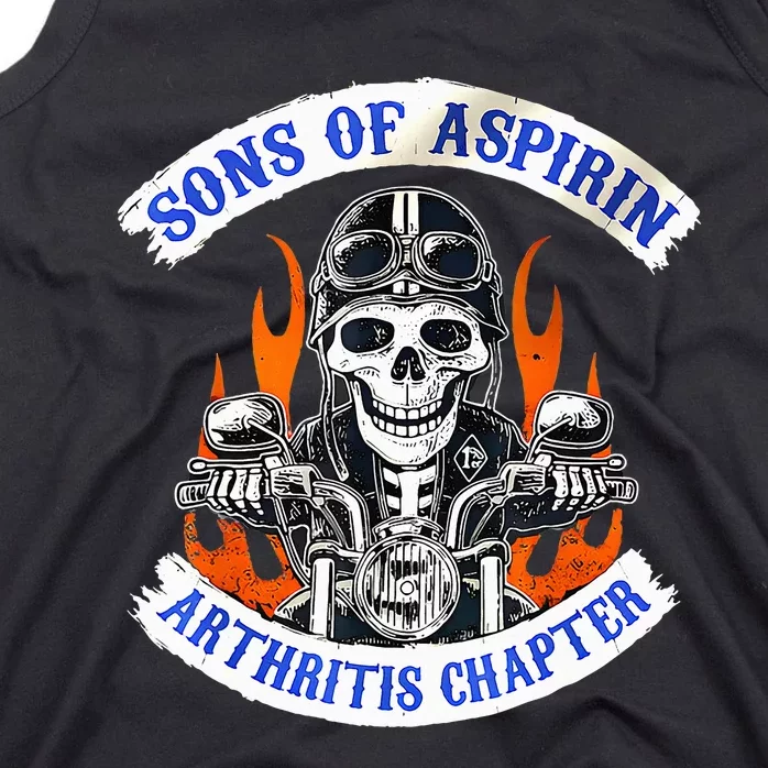 Sons Of Aspirin Arthritis Chapter For Funny Biker Tank Top