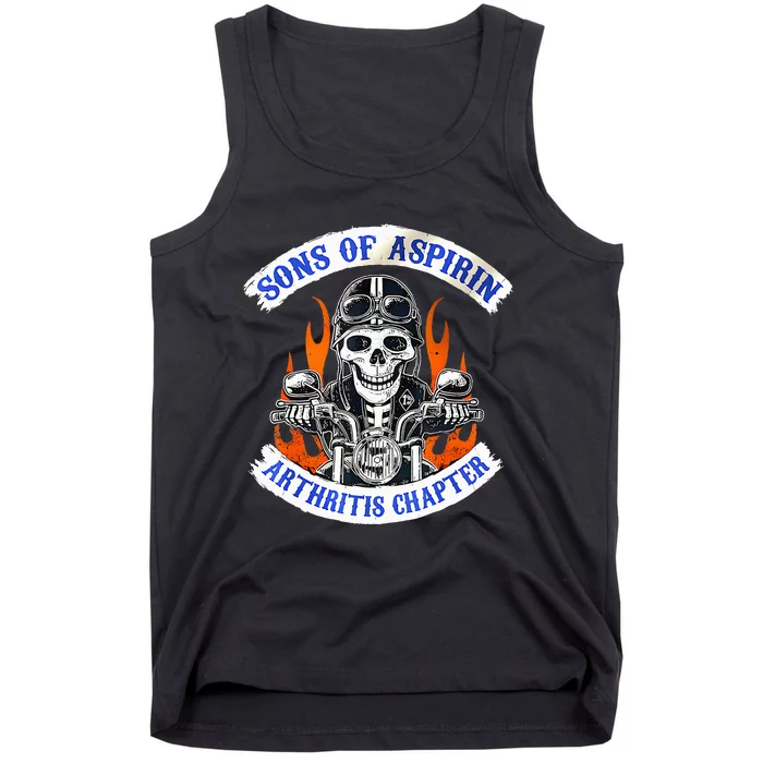 Sons Of Aspirin Arthritis Chapter For Funny Biker Tank Top