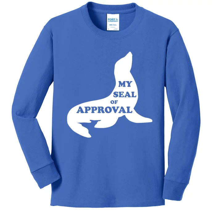 Seal Of Approval Kids Long Sleeve Shirt