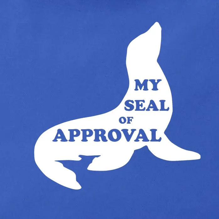 Seal Of Approval Zip Tote Bag