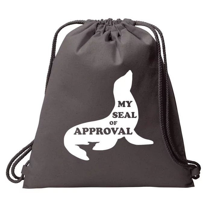 Seal Of Approval Drawstring Bag